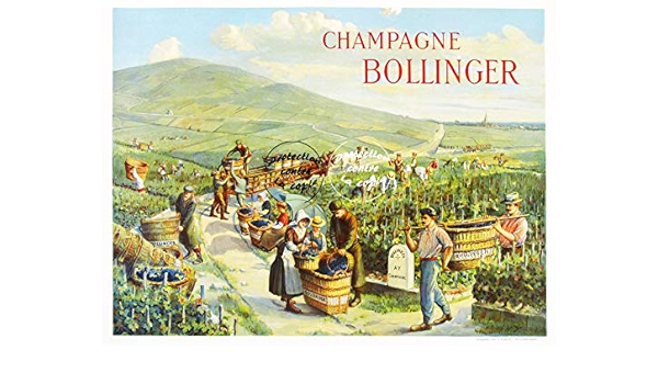 Пару постеров старой рекламы алкоголя. Шампанское Bollinger. История,Алкоголь,Вино,Реклама