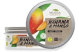 Mussa Canaria Crema Corporal Vegana Extra Hidratante de Mango Tamaño Viaje - 70 ml