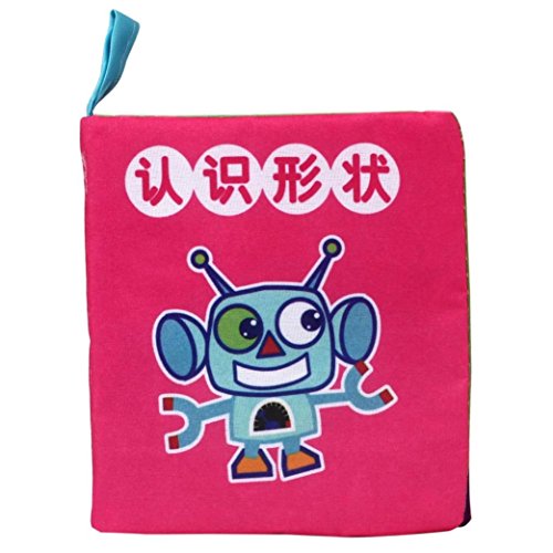 Tonsee® Soft New Cloth Baby Intelligence Development Learn Picture Cognize Book