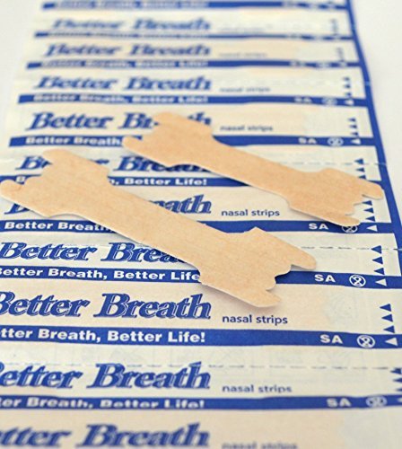 comprare on line Better Breath - Cerotti nasali per facilitare la respirazione, color pelle, taglia lage (L), riducono i rumori, di facile utilizzo, 100 pezzi … prezzo