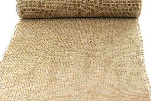 Dekoband Jute 10 m x 30 cm natur von Stumpf - 3