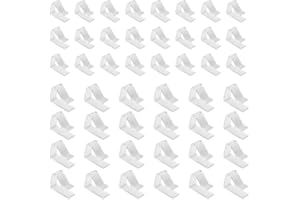 huoanpo 24 Plastic Table Cloth Clips, Transparent Outdoor Tablecloth Clips, 2 Sizes Table Cloth Clip for Inside Tables, for Indoor Outdoor, Wedding, Party, Picnic, Camping to Secure Tablecloths