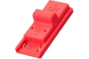NHPY 1 Articolo Rcm Loader RCM jig Confezione da Clip da graffetta RCM jig Connettore Corto,Clip da graffetta Connettore Corto per Joycon Switch (Rosso)