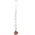 BT21 Character Aesthetic Phone Charm Suncatcher Lanyard With Clear Crystal Beads For K-pop BTS Army Unisex, Gender Neutral (17 CM)