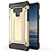 Price comparison product image Galaxy Note 9 Case, Rugged Tough Dual Layer Armor Case Samsung Galaxy Note 9 Protective Case Shockproof Case Cover for Galaxy Note 9 [Heavy Duty] [Slim Hard Case] (GOLD)