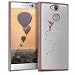 Produktbild kwmobile Hülle für Sony Xperia XA2 - Crystal Case Handy Schutzhülle TPU Silikon - Backcover Cover klar Fee Design Kupfer Transparent
