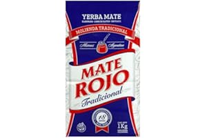 YERBEE Yerba Mate Tè Rojo Tradizionale 1kg | Yerba Mate Argentino | Bevanda disintossicante ed energetica