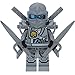 Produktbild LEGO Ninjago Minifigur Zane Titanium incl. 4 GALAXYARMS Schwertern