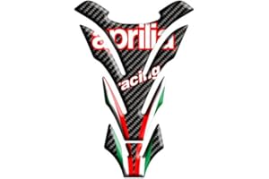 TANKPAD Autocollants en résine à effet 3D pour protection de réservoir - Aprilia Racing