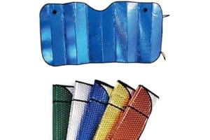 FAST WORLD SHOPPING Pare-soleil pour pare-brise, protection de tableau de bord, instruments réfléchissants pour voiture/camping-car