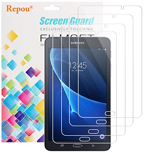 Repou 4 X Protection écran Sumgsung Galaxy Tab A 7.0 Ultra Clear Films de Protection d'écran