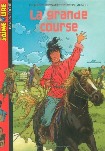 couverture de : J'aime lire : La Grande Course