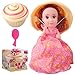 Produktbild Cupcake Surprise Puppen Prinzessin, mit Duft, Magic Cupcake Spielzeug für 3 jährigen Mädchen, verwandeln von einem Kuchen auf einen Prinzessin
