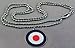 Produktbild Emailliertes Metall Anhänger MOD Target) (, Royal Airforce Zielscheibe Vespa, Lambretta Scooter/Reggae Northern Soul