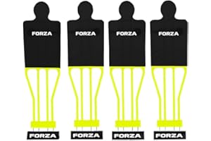 FORZA Lot de 4 mannequins à coup franc | Tissu polyester de qualité supérieure – Compatible avec les mannequins Senior, Elite HD et Airflow