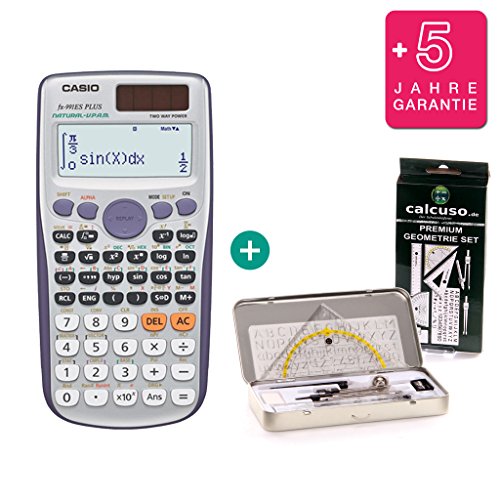 Preisvergleich Produktbild Casio FX-991ES Plus + Geometrie-Set + Erweiterte Garantie