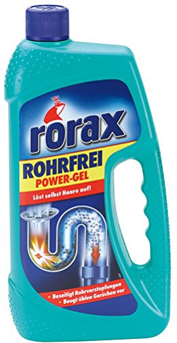 Preisvergleich Produktbild Rorax Rohrfrei Power-Gel, Abflußreiniger - 1L - 6x
