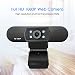 Produktbild MTTLS HD Webcam 1080P Kamera Mit Mikrofon Clip-On CMOS Web Cam Eingebaute 4-Teilige Weiße Lichter Für Desktop Oder Laptop