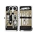 Xgeek 1 Set 12 in 1 Stainless Steel Pedicure Manicure Set Nail Clippers Cleaner Cuticle Clippers Grooming Kit Case