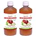 Apple Cider Vinegar- 2 X 500ml (Pack of 2) 500ml ( ACV ) Unfiltered, Unpasteurised with all the nature