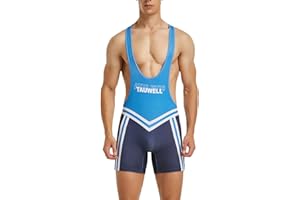 RANE SPORTS Gilet da Sollevamento Pesi, Body da Wrestling, Tuta Intera Corta per Uomo - Triathlon