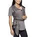 MOBY Wrap Designs, Grey Stripe (Bamboo)