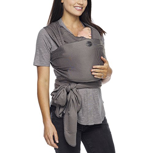 MOBY Wrap Designs, Grey Stripe (Bamboo)