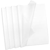 100 Sheets White Tissue Paper - Acid Free Tissue Paper for Gift Wrapping, Crafts, Birthday, Wedding, Baby Shower - 70 x 50 cm