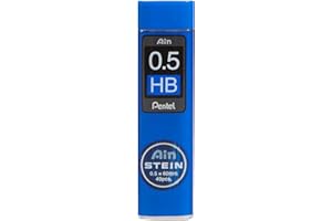 Pentel C275-HB Etui de 40 Mines 0,5 mm HB