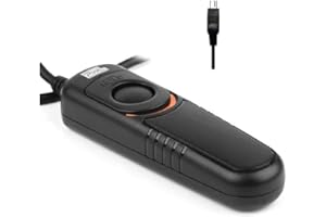 Pixel Kabelfernauslöser RC201-DC2 Fernauslöser Kabel Kompatibel mit Nikon Z5 Z6 Z6II Z7 Z7II D750 D780 D7500 D7200 D7000 D5600 D5500 D5300 D3300 D610 D600 D90 P7700 P7800 P950 Fernauslöser MC-DC2