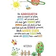 Im Kindergarten war es immer so schön ~ Gedicht zum Abschied: A5