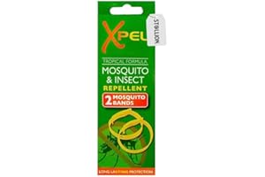 St@llion Safe Mosquito Repellent - 2 Pack Anti Insect and Mosquito DEET Wristbands, 2 Week Protection. Insect Repellent