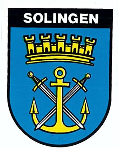 Sticker crest Solingen 60 x 45 mm