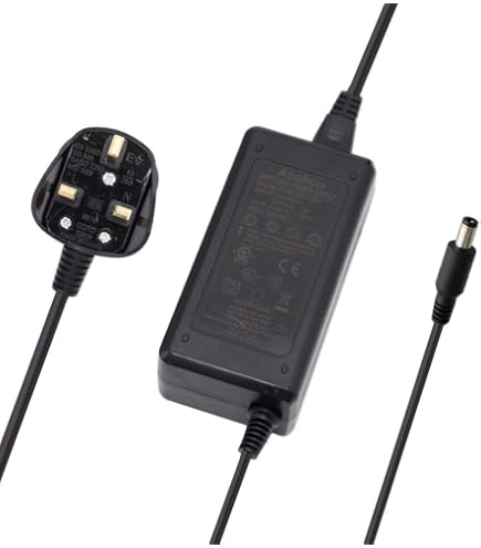 42V 5A Fast Charger For 36V Electric Bike & Scooter Batteries - DC 5.5mmx2.1mm Connector, LED Indicator, Auto Shut-Off (Lithium Battery Only)