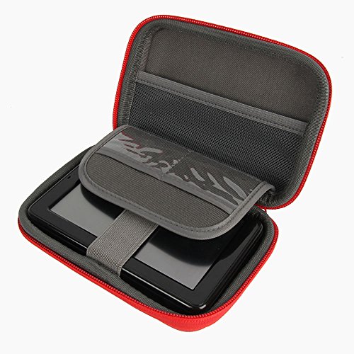 für 2.5 inch WD Western Digital My Passport Ultra 2 TB Externe Festplatte EVA Stoßsichere Schutzhülle Tasche von Khanka -Rot - 4