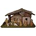 Produktbild Alfred Kolbe Krippen 1410/13 Weihnachtskrippe aus Holz für 11-13 cm Figuren 59 x 30 x 29cm