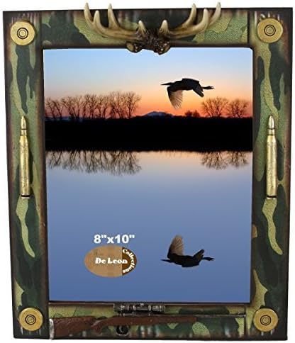 LL Home Antler Camouflage Photo Frame, 8 by 10-Inch by De Leon Collections