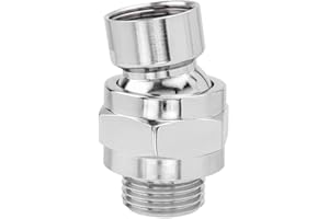 Bestgle Connettore Doccia, Connettore Doccia Giunto Sferico, Snodo per Soffione Doccia Soffione Orientabile Adatto per Collegare Soffioni Doccia e Tubi Dell'acqua