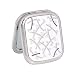 Damara Girls Stainless Small Glitter Crystal Pocket Mirror RS.3599.00