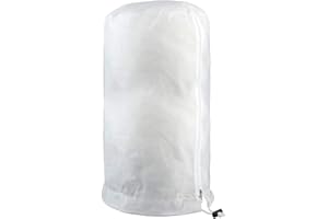 FYBLOSSOM Winterschutz Für Pflanzen, Groß Frostschutz Schutzhülle Pflanzensack Für Kübelpflanzen, Atmungsaktiv Reißfest Wiederverwendbar Winter Pflanzenschutzsack Pflanzenabdeckung Frostschutz Vlies (140×200cm)