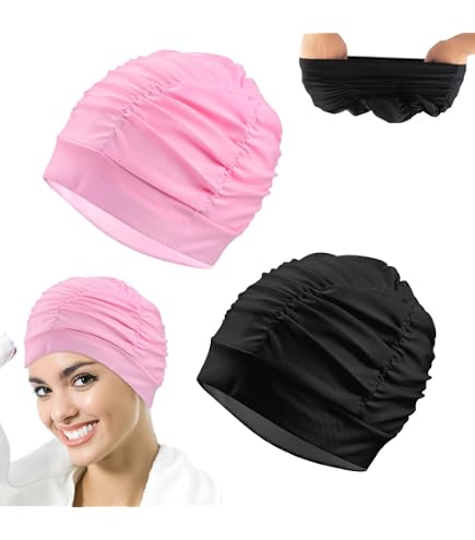 Bonnet De Bain à Cheveux Longs, Bonnet De Natation Bonnet De Bain à Cheveux Longs, Bonnet De Natation