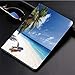 Produktbild Yaoni Hülle für iPad (9,7 Zoll, Modell 2018/2017, 6. / 5. Generation),Am Meer, Tropischer Strandkorb Sand Palmen Sonni,Ultra Slim Cover Schutzhülle PU Lederhülle/mit Auto Sleep Wake Up Funktion