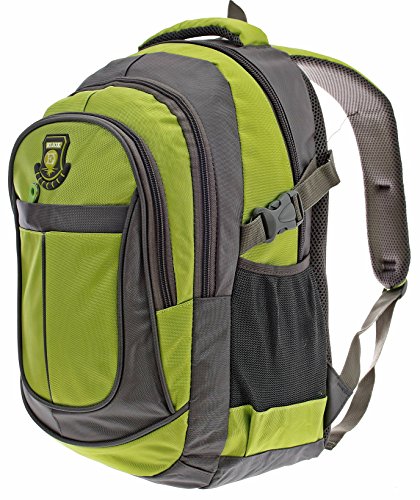 Preisvergleich Produktbild Rucksack Schulrucksack Freizeitrucksack City Schulrucksack Rucksack Schulranzen Schultasche Schule (grün)