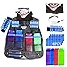 Produktbild Kinder Weste Sets für Nerf, Vicoki Taktische Weste Jacken Sets mit 40 Darts, 4er Soft Bullet Magazin für 12 Darts, Gesichtsmaske, Schutzbrille Brille, Armband Zubehör für Nerf N-strike Elite Series