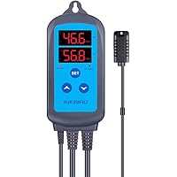 Inkbird IHC-200 Feuchtigkeitsregler 220V Play und Plug Hygrostat für Pilz Gewächshaus Terrarium