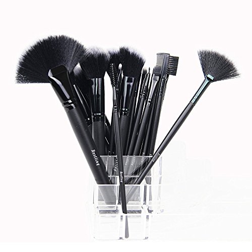 Galwad ®Professionelle 32-teiliges Kabuki Make Up Pinsel Set mit Kosmetik Pinsel Geschenk Beutel Fall - 4