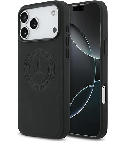 CG Mobile Custodia Rigida In Pelle Con Logo Per IPhone 16 Pro Max 6.9