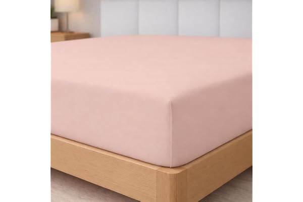 Degrees Home Collection - Drap-Housse 90x200 cm en Microfibre Douce – pour Matelas Jusqu’à 33 cm – Certifié Oeko-TEX – Se maquiller