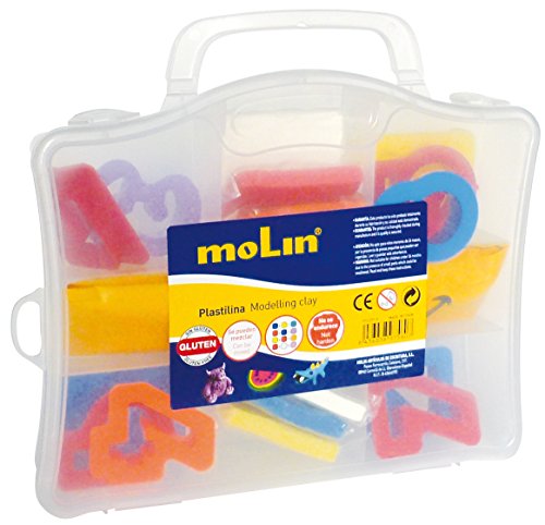 Molín ptl977-p - Valigetta con plastilina e accessori