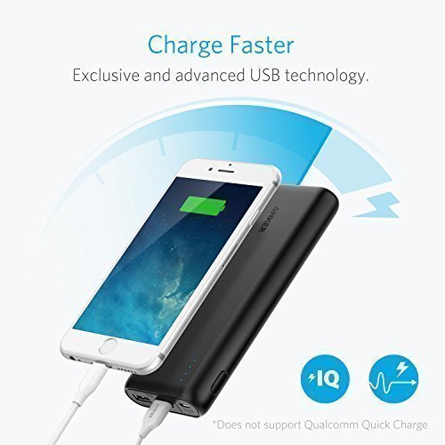 Anker Power Bank Caricabatterie Portatile 2 porte USB PowerCore 20100 - Batteria Esterna Caricatore Portatile da 20100 mAh Ultra Compatto - Alta CapacitÃ  per Huawei, Samsung, iPhone X/8/8 Plus, Asus, LG e Altri